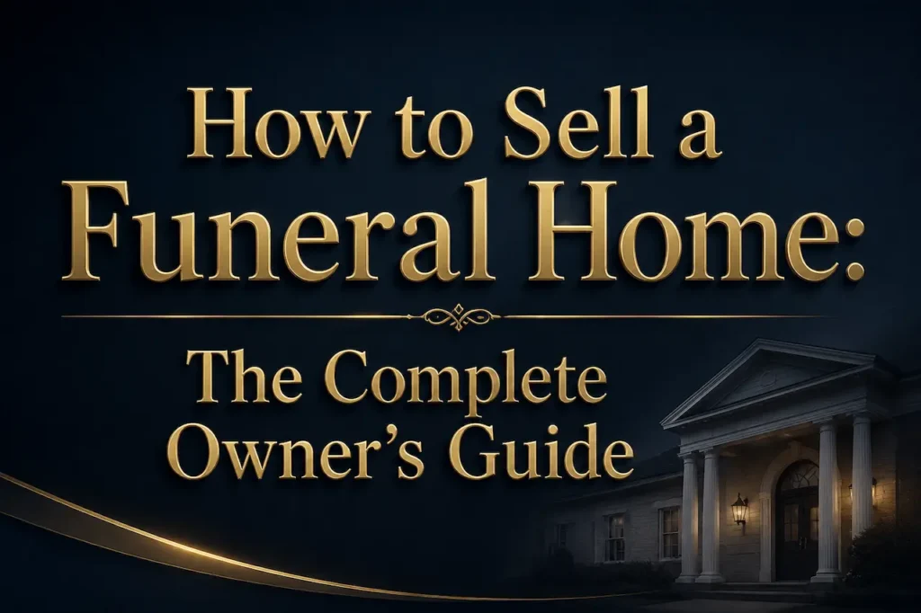 How to Sell a Funeral Home: The Complete Owner's Guide