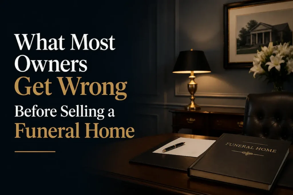What Most Owners Get Wrong Before Selling a Funeral Home