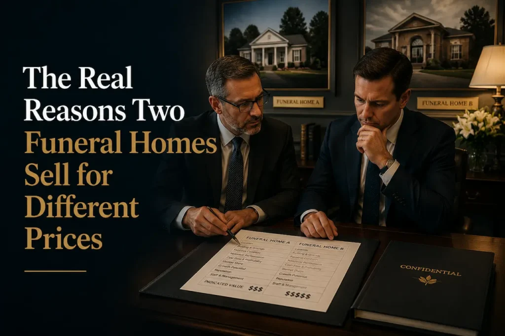 Funeral Home Sale Price Factors | Why Prices Differ